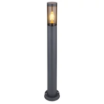 Lampadar exterior Globo BOSTON metal, plastic, antracit, fumuriu, E27, IP44 - 31588SA