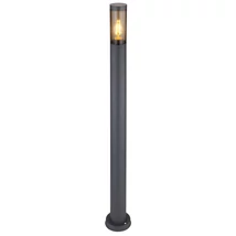 Lampadar exterior Globo BOSTON metal, plastic, antracit, fumuriu, E27, IP44 - 3159SA