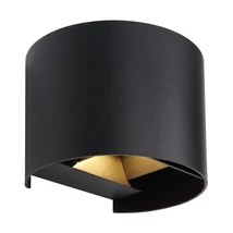Aplica de perete exterioara Globo VERONIKA metal, negru, LED, 3000K, 3W, 290lm, IP54 - 34168RB