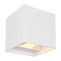 Aplica de perete exterioara Globo VERONIKA metal, alb, LED, 3000K, 3W, 290lm, IP44 - 34168WS