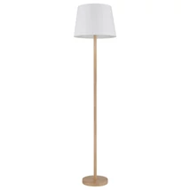 Lampadar Globo JORIS metal, textil, maro, alb, E27 - 40100146