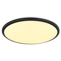 Plafoniera Globo XANDER plastic, negru, alb, LED, 18W, 3000K, 950lm - 41569-18B
