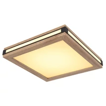 Plafoniera Globo CARLA metal, plastic, lemn, alb, maro, negru, LED, 3000K, 12W, 750lm - 41589D1