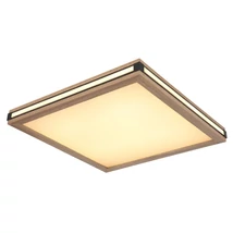 Plafoniera Globo CARLA metal, plastic, lemn, alb, maro, negru, LED, 3000K, 24W, 1340lm - 41589D2