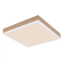 Plafoniera Globo DORO metal, plastic, lemn, alb, maro, LED, 3000K, 12W, 800lm - 416080WWD1