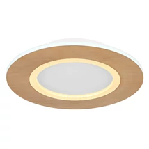 Plafoniera Globo CLAY metal, acril, alb, maro, LED, 2700K-6500K, 23.4W, 1370lm - 41767R