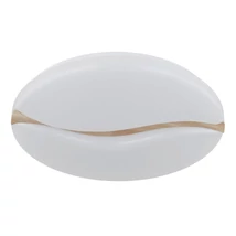 Plafoniera Globo LETICIA metal, lemn, plastic, alb, maro, LED, 24W, 3000-4200-6000K, 1910Lm - 41790-18