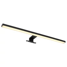 Aplica de perete pentru baie Globo JAIME metal, negru, LED, 4000K, 12W, 530lm, IP44 - 41923B
