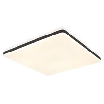 Plafoniera Globo ULLY metal, plastic, alb, negru, LED, 2700K-6500K, 24W, 1400lm - 48025OBSH