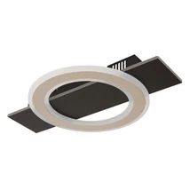 Plafoniera Globo JAYDEN metal, acril, negru, maro, sampanie, alb, LED, 18W, 3000K, 1000Lm - 48034A-18