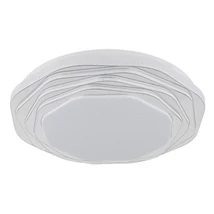 Plafoniera Globo FLORDELIS metal, plastic, alb, crom, LED, 24W, 3000-4000-6000K, 968Lm - 48036-24