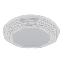 Plafoniera Globo FLORDELIS metal, plastic, alb, crom, LED, 36W, 3000-4000-6000K, 1271Lm - 48036-36