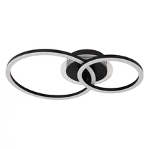 Plafoniera Globo LORETTA metal, acril, negru, alb, LED, 30W, 2700-4500-6500K, 2000Lm - 48039-30
