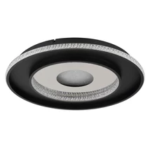 Plafoniera Globo MARSH metal, acril, negru, transparent, LED, 30W, 2700-6500K, 1362Lm - 48041D