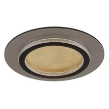 Plafoniera Globo JAYDEN metal, plastic, negru, auriu ,transparent LED, 24W, 3000-4000-6500K, 920Lm - 48042-24G