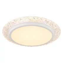 Plafoniera Globo ABIGAIL metal, plastic, alb, transparent, LED, 22W, 3000K, 1460lm - 48294-22