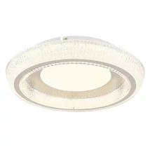Plafoniera Globo SHARPER metal, acril, alb, transparent, LED, 36W, 2700K-4000K-6000K, 2600lm - 48375-36