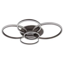 Plafoniera Globo LORELEI metal, acril, antracit, transparent, LED, 70W, 3000K, 3700Lm - 48467-70A