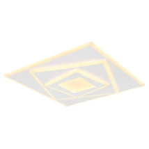 Plafoniera Globo HORNI metal, acril, alb, LED, 3000K, 24W, 2100lm - 48539-24