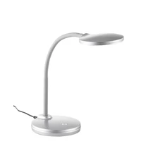 Veioza Globo CARMEN plastic, argintiu, LED, 4.6W, 3000K, 300Lm - 52290102