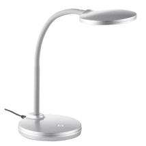 Veioza Globo CHARLY plastic, argintiu, LED, 4W, 300lm, 3000K - 522901026X