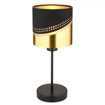 Veioza Globo OR metal, plastic, negru, auriu, E27 - 54046T