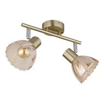 Spot Globo ZACHERY metal, sticla, alama, chihlimbar, E14 - 54315M-2