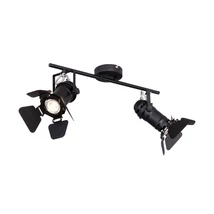 Plafoniera Globo EGON metal, negru, GU10 - 54650-2B