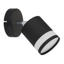 Spot Globo LUCERO metal, plastic, negru, alb, GX53, 7W, 3000K, 364Lm - 57852-1