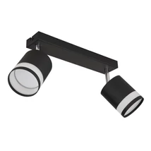 Spot Globo LUCERO metal, plastic, negru, alb, GX53, 14W, 3000K, 2x 364Lm - 57852-2