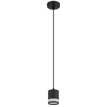 Pendul Globo LUCERO metal, plastic, negru, alb, GX53, 7W, 3000K , 364Lm - 57852H
