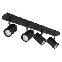 Spot Globo JAMES metal, negru, GU10 - 57918-4B