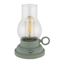 Lampa decor Globo PETRO plastic, sticla, verde, transparent, chihlimbar, LED, 1W, 2700K, 65Lm - 58016B