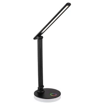 Veioza Globo GERALDO plastic, negru, LED, 5W+2W, 2700K-4000K-6500K, 50-538lm - 58445B