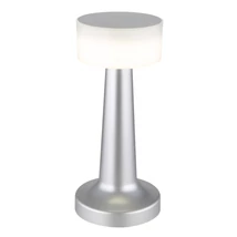 Veioza Globo ANGELIKA plastic, nichel, alb, LED, 1W, 2700K-4000K-6500K, 55lm - 58447N