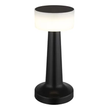 Veioza Globo ANGELIKA plastic, negru, alb, LED, 1W, 2700K-4000K-6500K, 55lm - 58447S