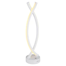 Veioza Globo HELA plastic, alb, LED, 1W, 3000K, 25lm - 58457W