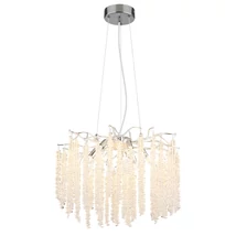 Pendul Globo LAVERNE metal, plastic, crom, transparent, G9,  - 64137-6