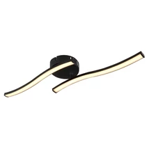 Plafoniera Globo TYLER plastic, negru, alb, LED, 12W, 3000K, 765lm - 67178S