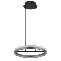 Pendul Globo DELLA metal, plastic, negru, gri, alb, LED, 40W, 3000-4000-6000K, 1790 Lm - 67179H