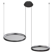 Pendul Globo BRIGGS metal, acril, negru, LED,  50W, 2700-6000K, 1000Lm - 67186-50