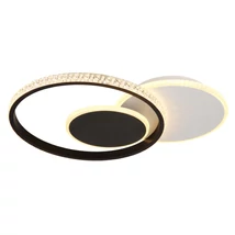 Plafoniera Globo PERLIX metal, acril, negru, alb, LED, 18W, 3000K, 1289lm - 67197-18