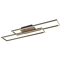 Plafoniera Globo DAKARI metal, maro, negru, LED, 30W, 3000K, 1370lm - 67208-30