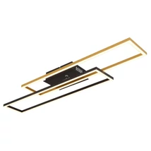 Plafoniera Globo DAKARI metal, negru, auriu, LED, 30W, 3000K, 1370lm - 67208-30G