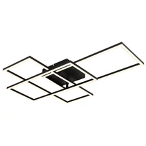 Plafoniera Globo GABRIEL metal, plastic, negru, LED, 2700K-6500K, 40W, 1950lm - 67227-40NBSH