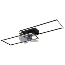 Plafoniera Globo TATJANA metal, plastic, negru, alb, LED, 38W, 3000-6500K, 1800Lm - 67243-30BF