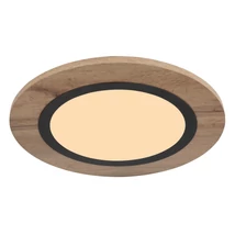 Plafoniera Globo LEA metal, lemn, plastic, negru, maro, LED, 3000K, 15W, 800lm - 67292D3