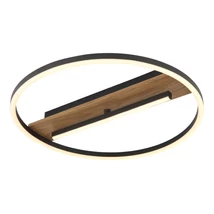 Plafoniera Globo PIKARA metal, maro, negru, LED, 24W, 3000K, 530lm - 67321-24