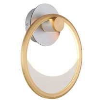 Plafoniera Globo UMBRA metal, acril, auriu, transparent, LED, 16W, 3000K, 628lm - 67333-16W