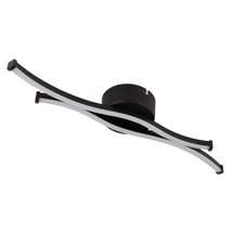 Plafoniera Globo BOYD metal, acril, negru, alb, LED, 12W, 3000K, 560Lm - 67336-12